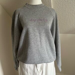 Vintage embroidered sweatshirt Saie Beauty X Large Lemonade Fruit of the Loom L